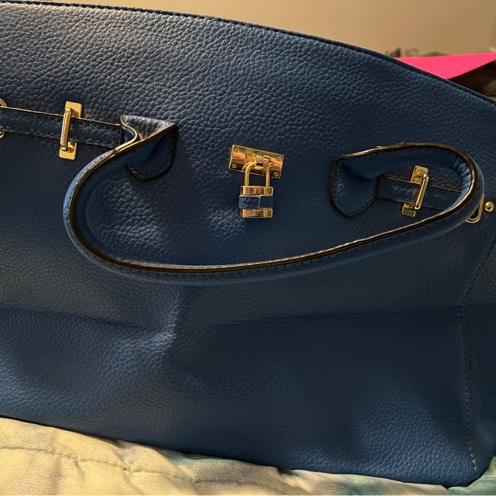 Royal blue purse